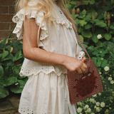 Konges Sløjd Girls Handbag Shoulder Bag Perla Ladybug