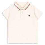 Konges Sløjd T-Shirt Polo Florian Antique White