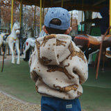 Konges Sløjd Sweatshirt Teddy Hoodie Jody Tiger