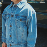 Konges Sløjd Kids Denim Jacket Magot Denim Blue
