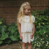 Konges Sløjd Cotton skirt Posey Antique White